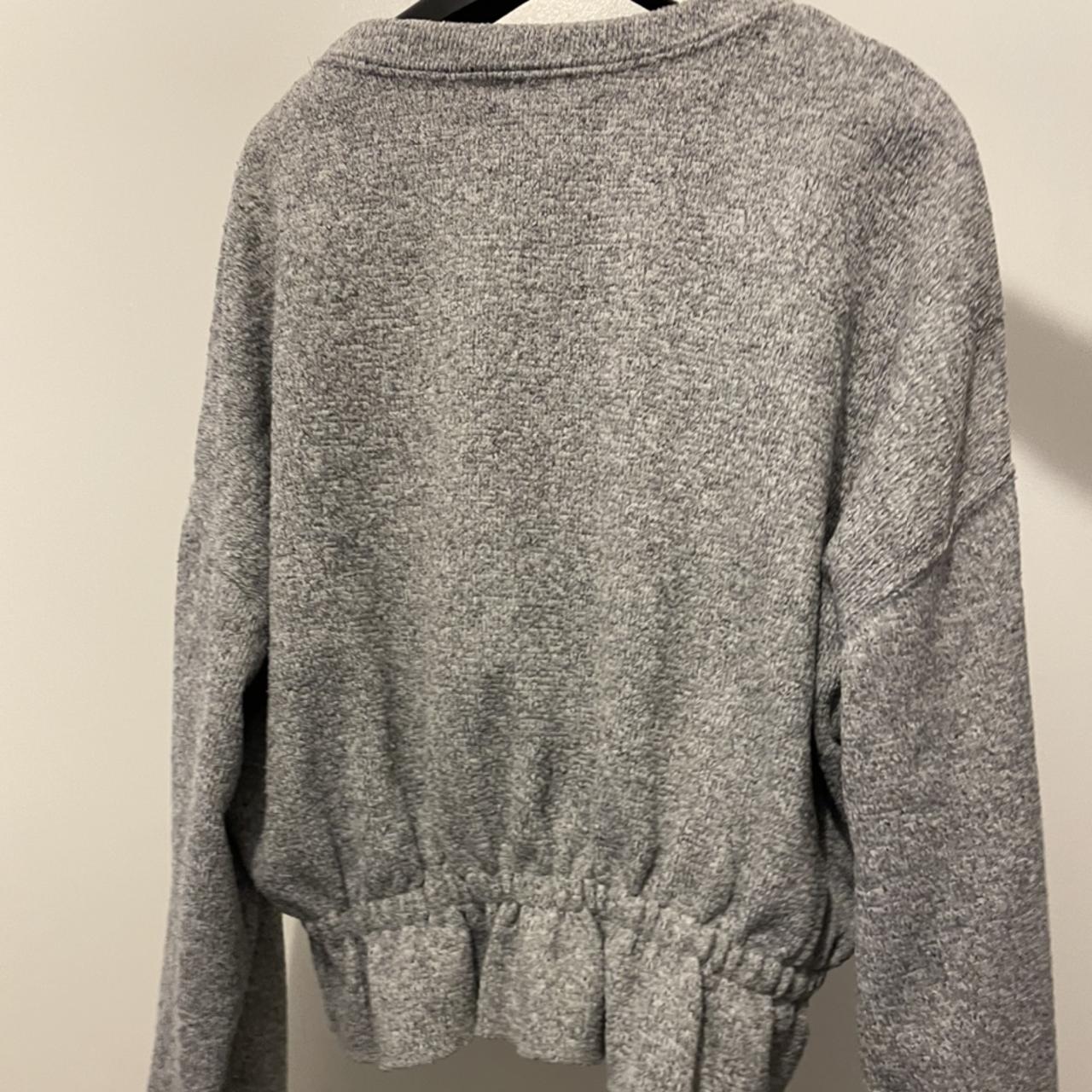 Zara Women's Grey Jumper Depop