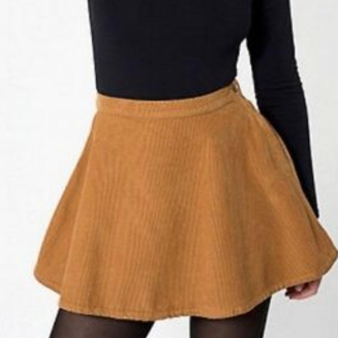 Corduroy circle skirt hotsell