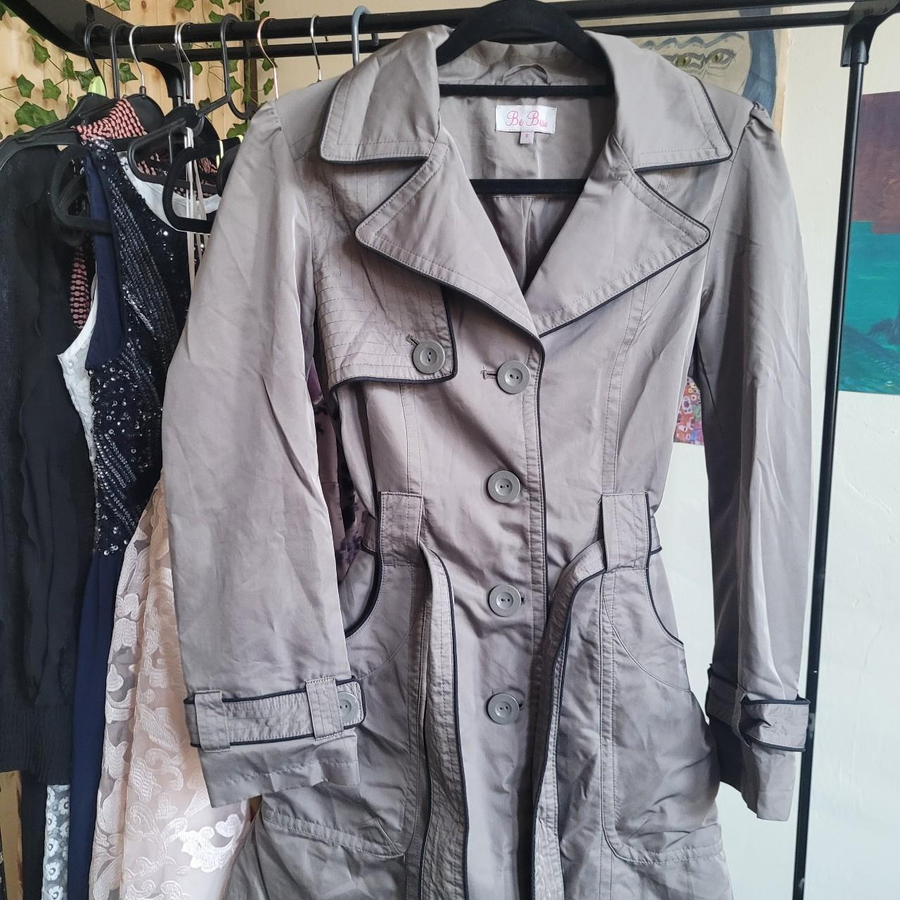 Matalan Women's Grey Coat Depop