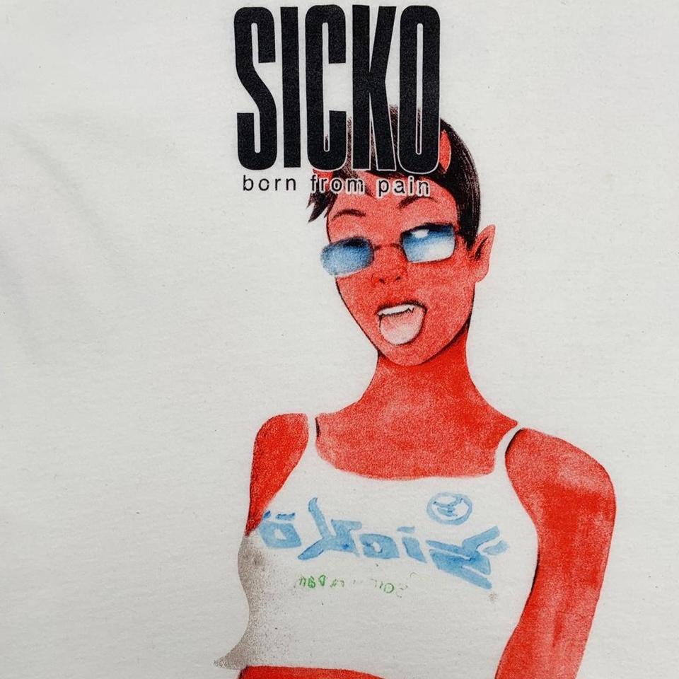 Sicko x T Rex Global Born From Pain T... - Depop