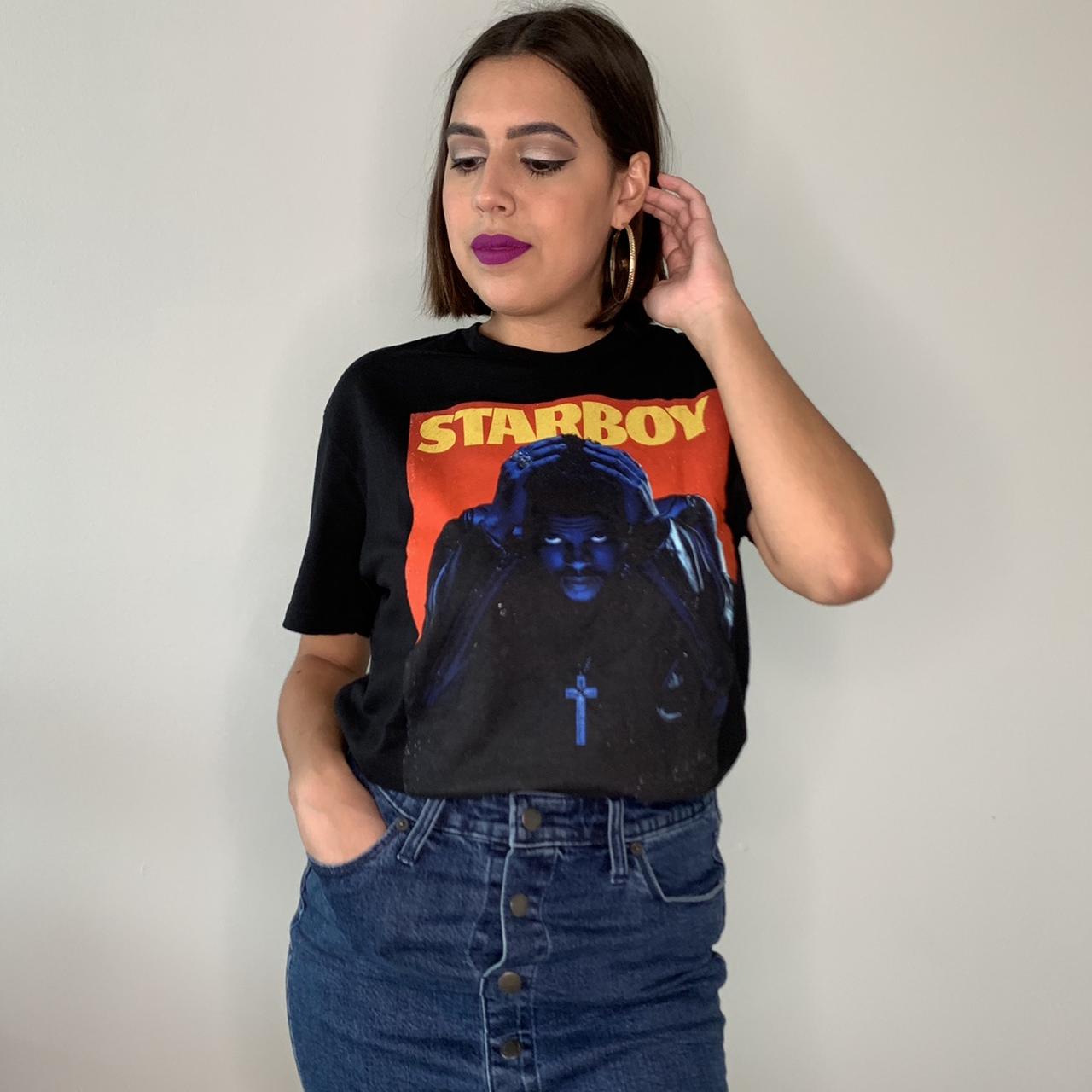 The Weeknd Starboy Hoodie For Women's Or Men's Hot Topic Shirts