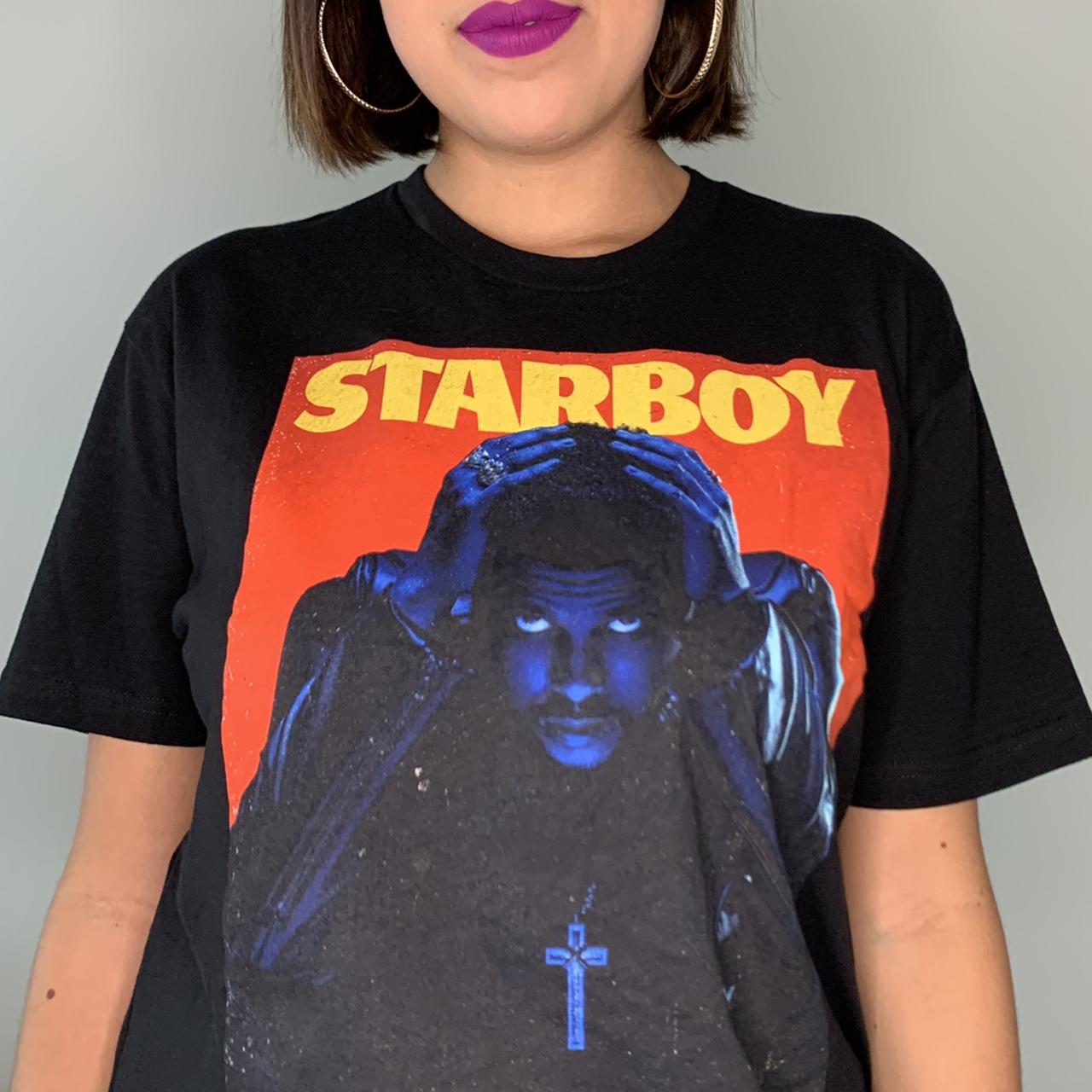 THE WEEKND X WARREN LOTAS XO SUPER BOWL LV TEE - Depop