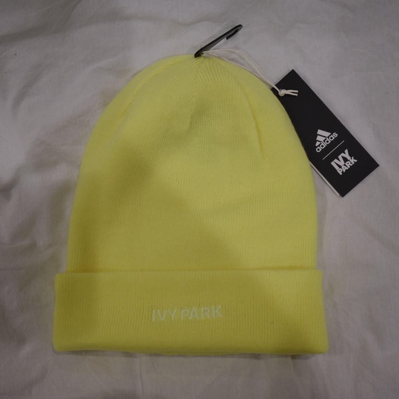 ivy park yellow beanie