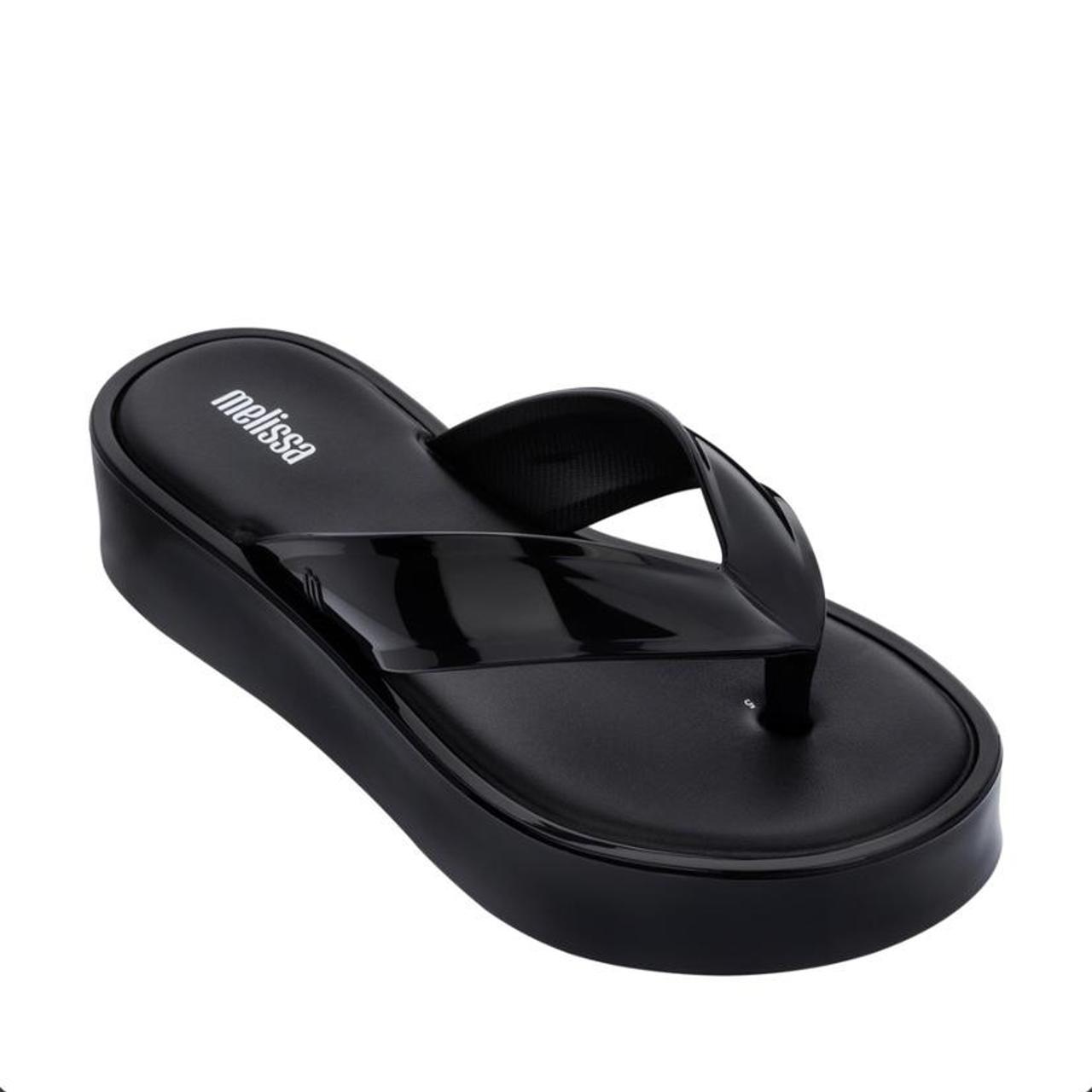 melissa platform flip flops