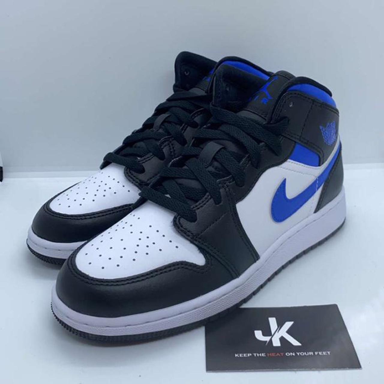 racer blue mid jordan 1