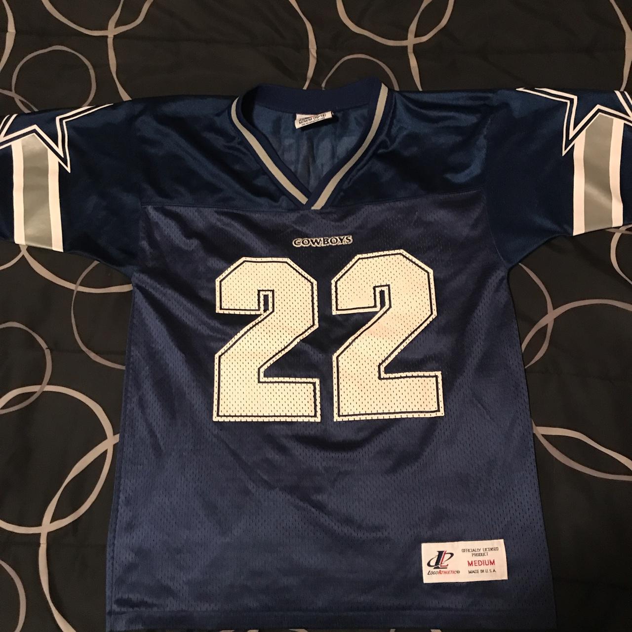 Emmitt Smith kids jersey - size youth medium (10/12) - Depop