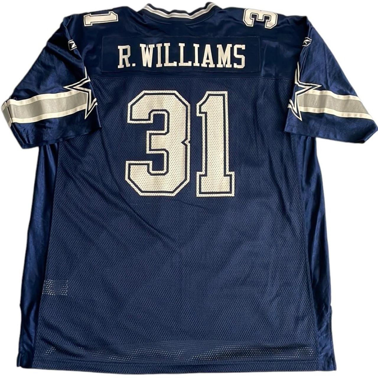 Dallas Cowboys #31 Silver Edition Roy Williams NFL Reebok Jersey