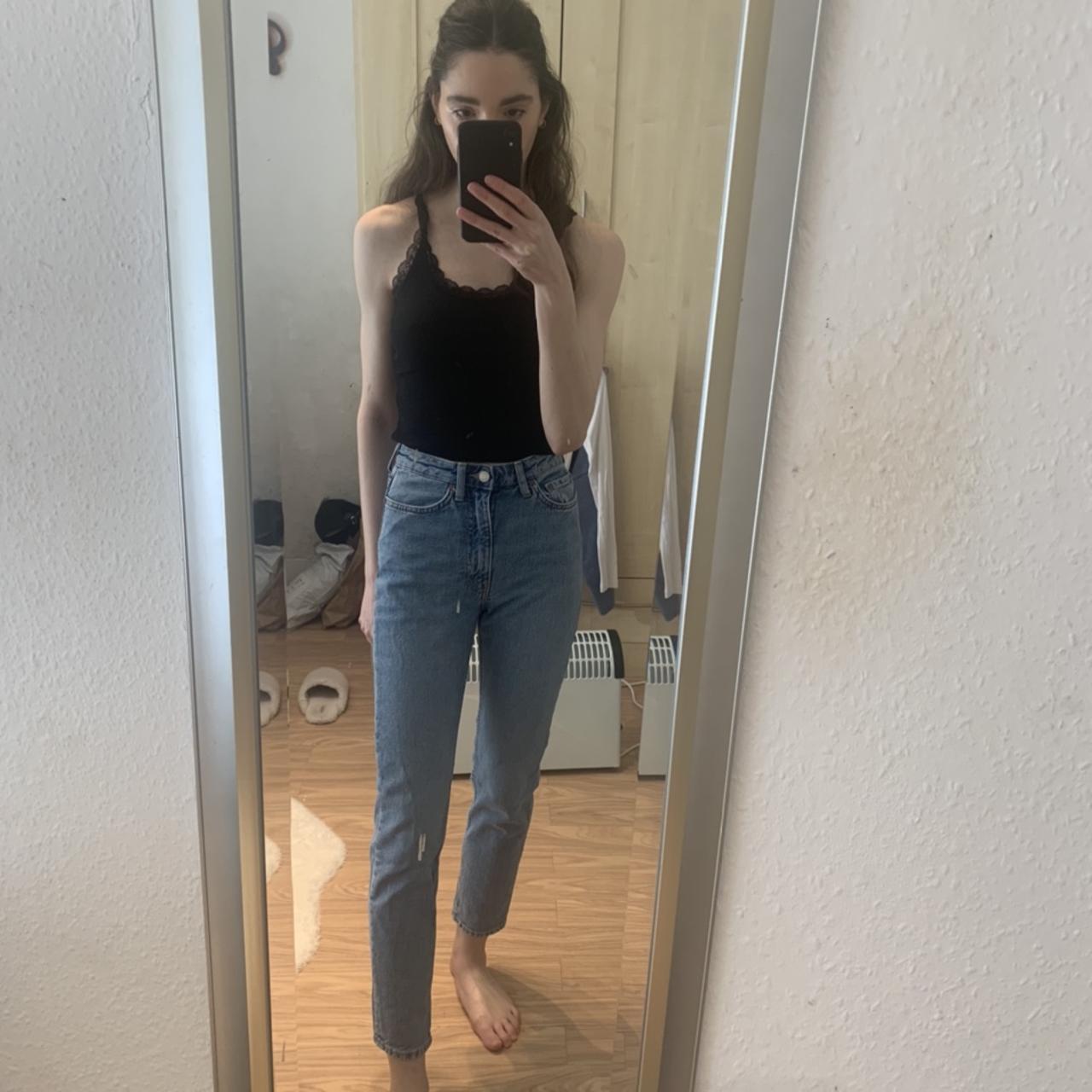 Ladies Jeans Mika High Mom Jeans Weekday “mika” Jeans, High Waist