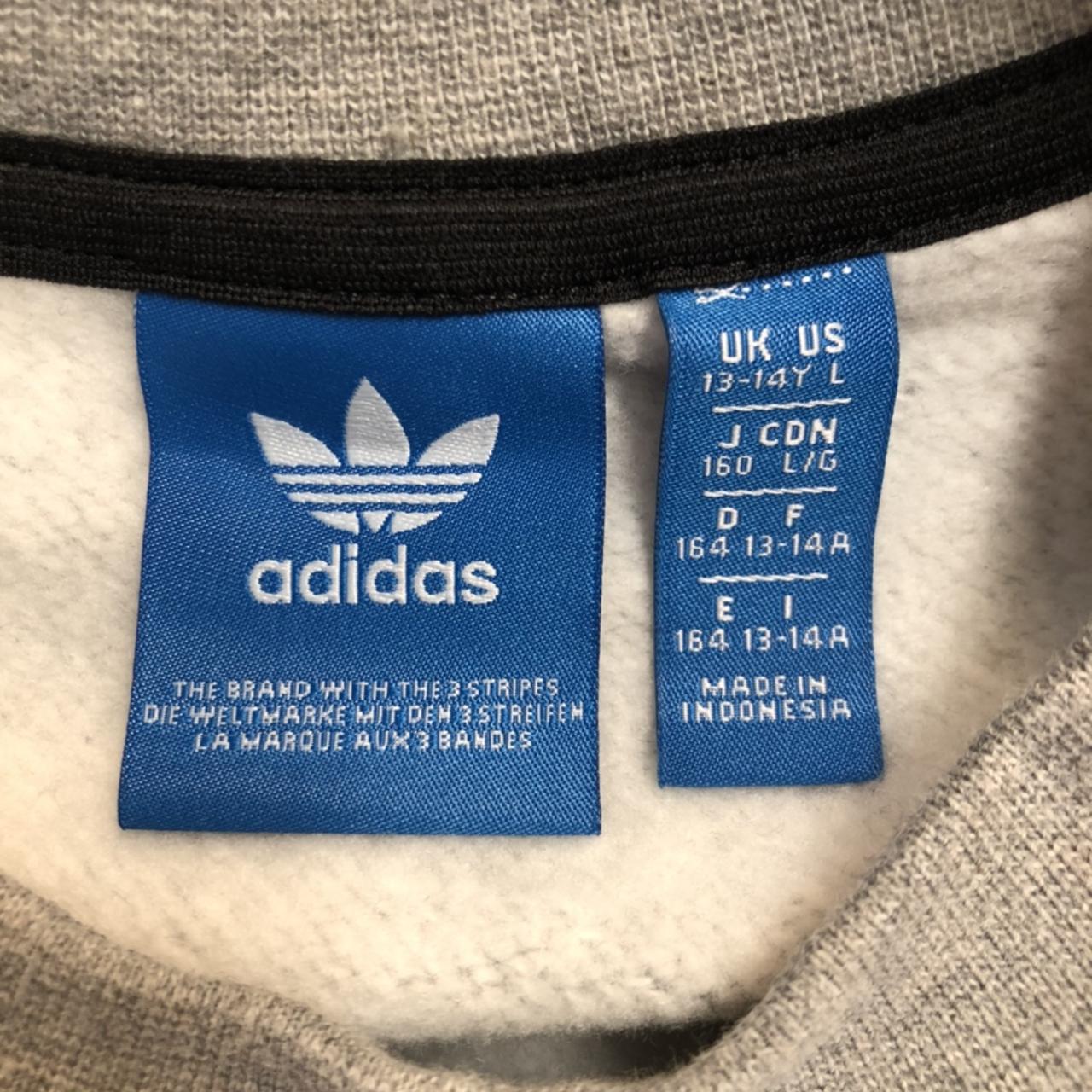 Adidas crew neck sweater, only worn twice, no flaws,... - Depop