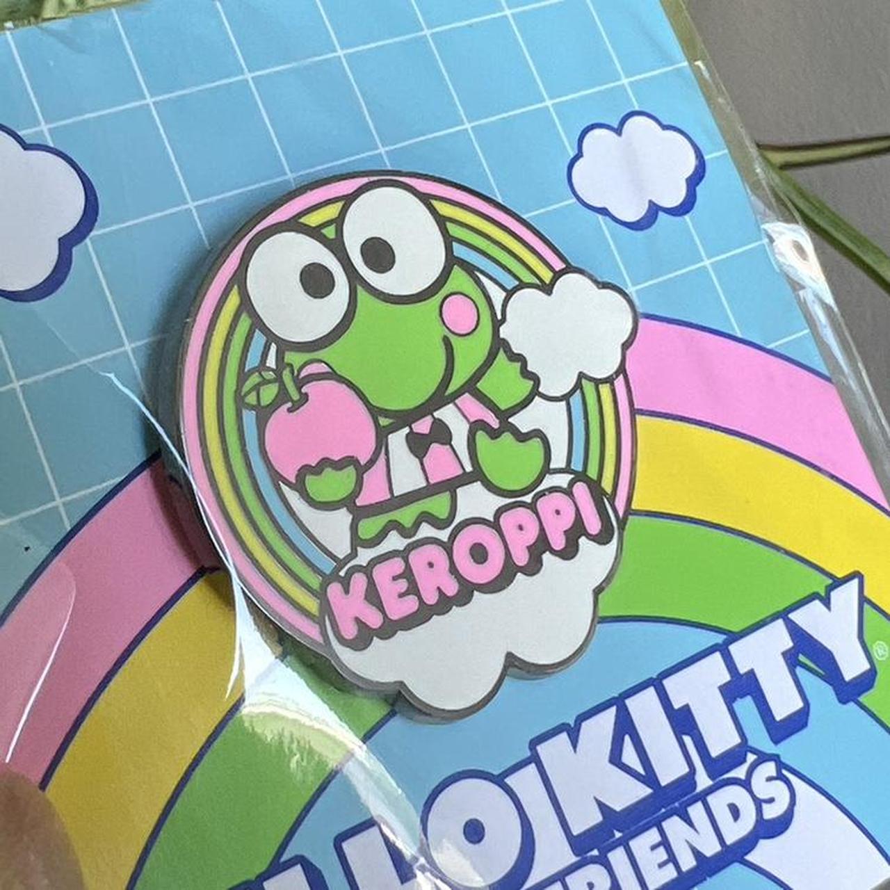 Sanrio Hello Kitty Friends Keroppi Enamel Pin New Depop Sanrio Hello Kitty Friends Keroppi Enamel Pin New Depop