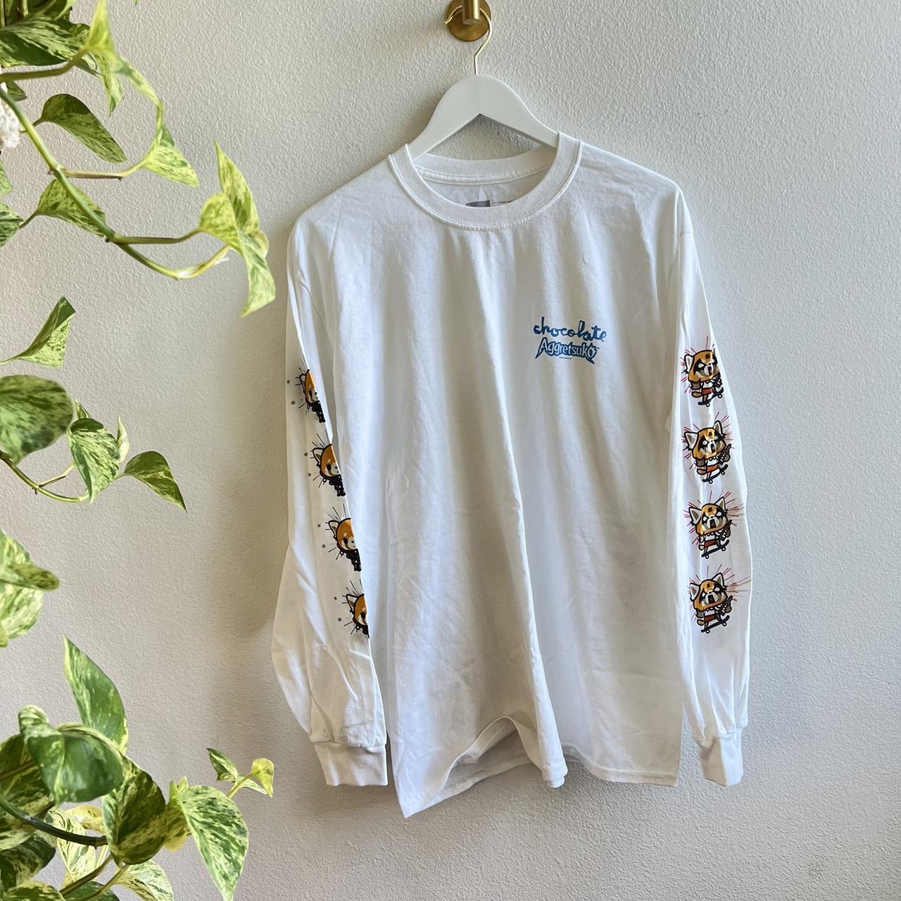 Chocolate x Aggretsuko Collab Long Sleeve... - Depop