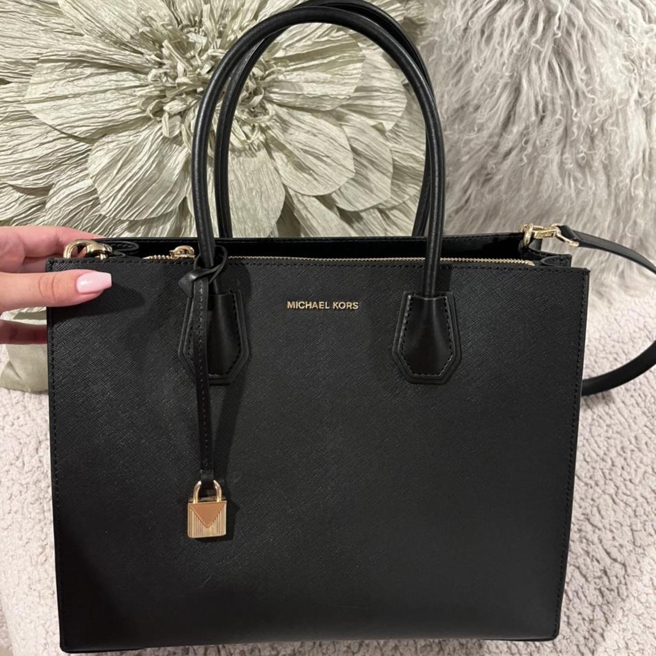 Michael Kors Mercer Large Saffiano Leather... - Depop