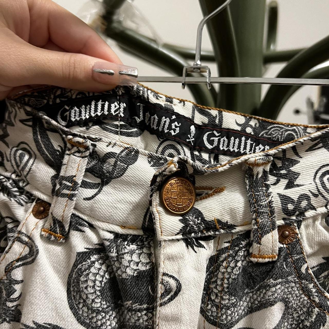 Jean Paul Gaultier Vintage Tattoo Dragon Skull Eagle... - Depop