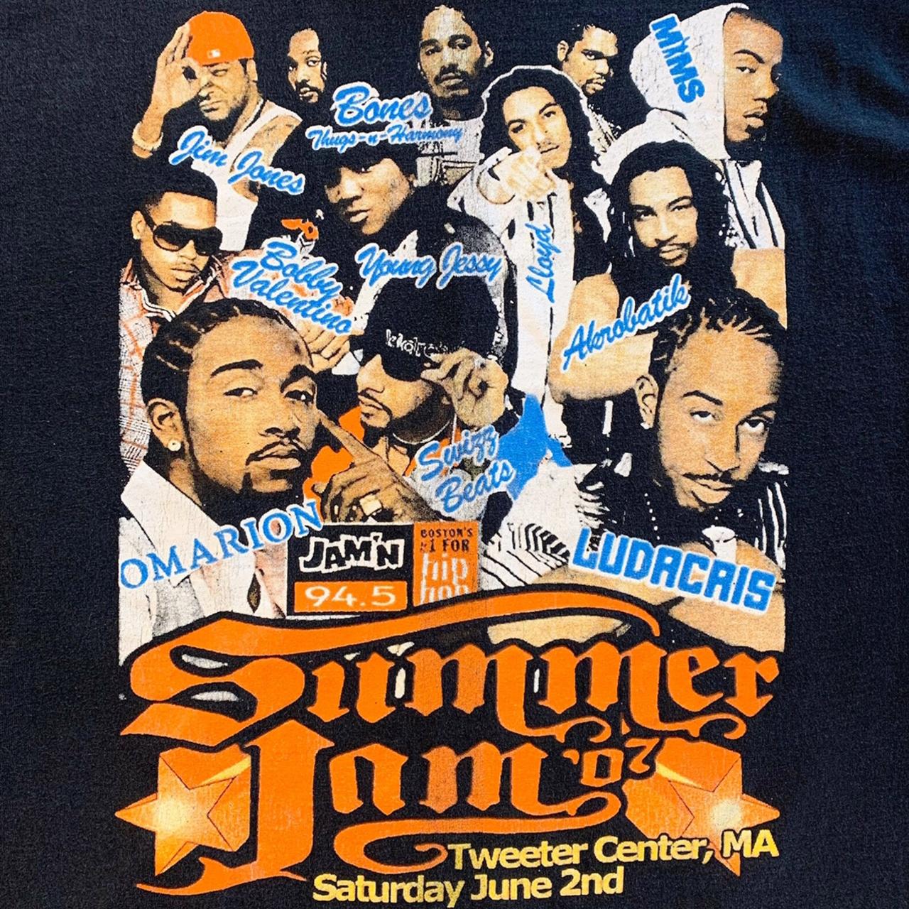 Jam’n 94.5 Summer Jam 2007 Rap Tee Men’s Size... Depop