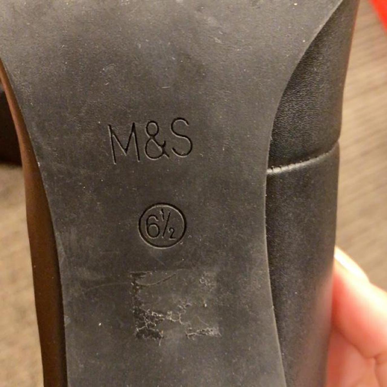 asos black court shoes