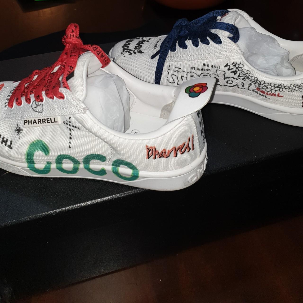 Chanel x Pharrel Sneakers Whute Multi-Color, Brand