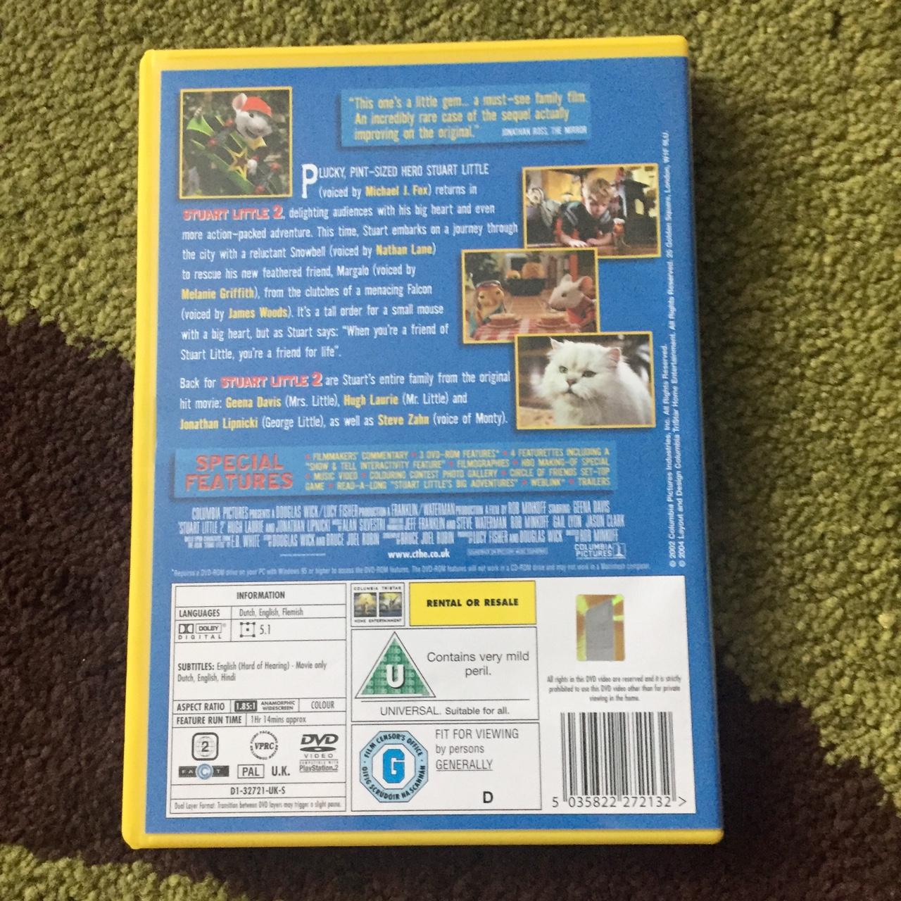 Stuart Little 2 DVD •delivery is free for more than... | Depop