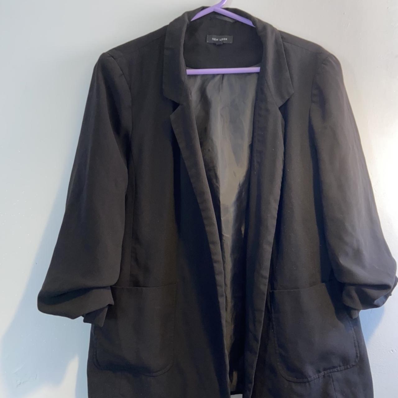 New Look Women's Black Jacket Depop