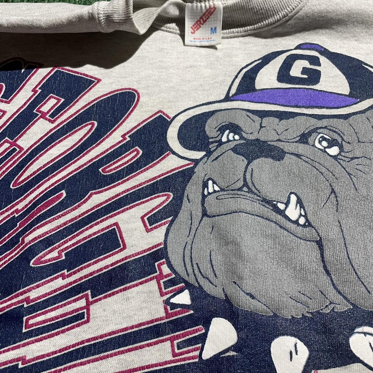 Vintage 90s Georgetown University Hoyas Basketball... - Depop