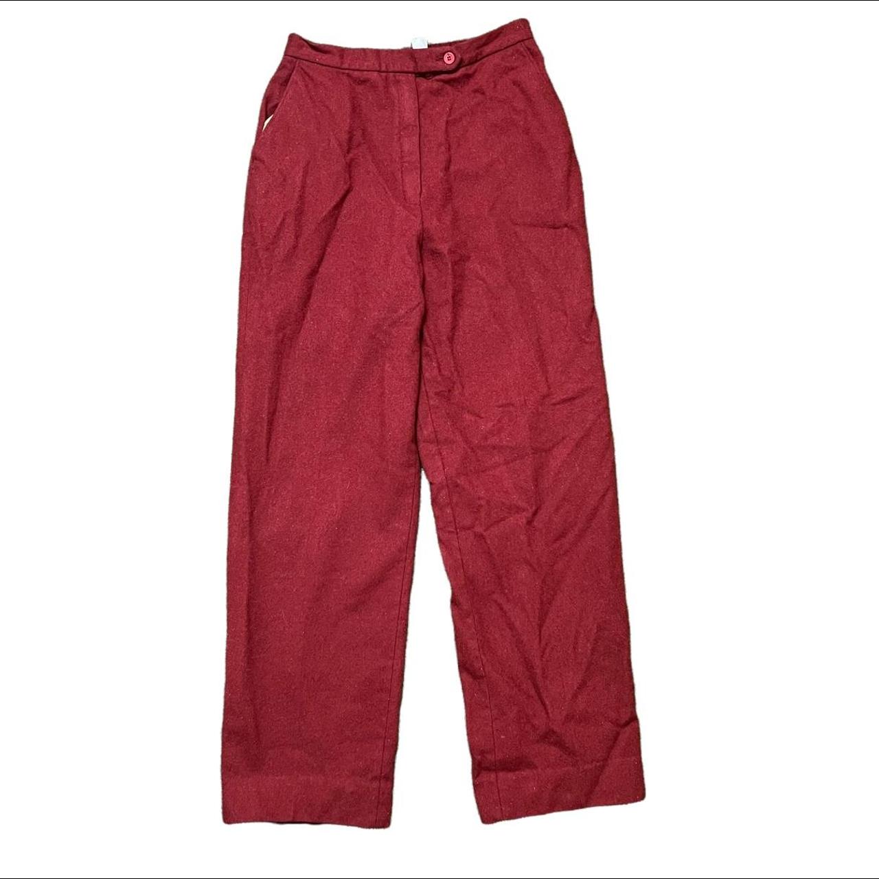 Men's Red Trousers | Depop