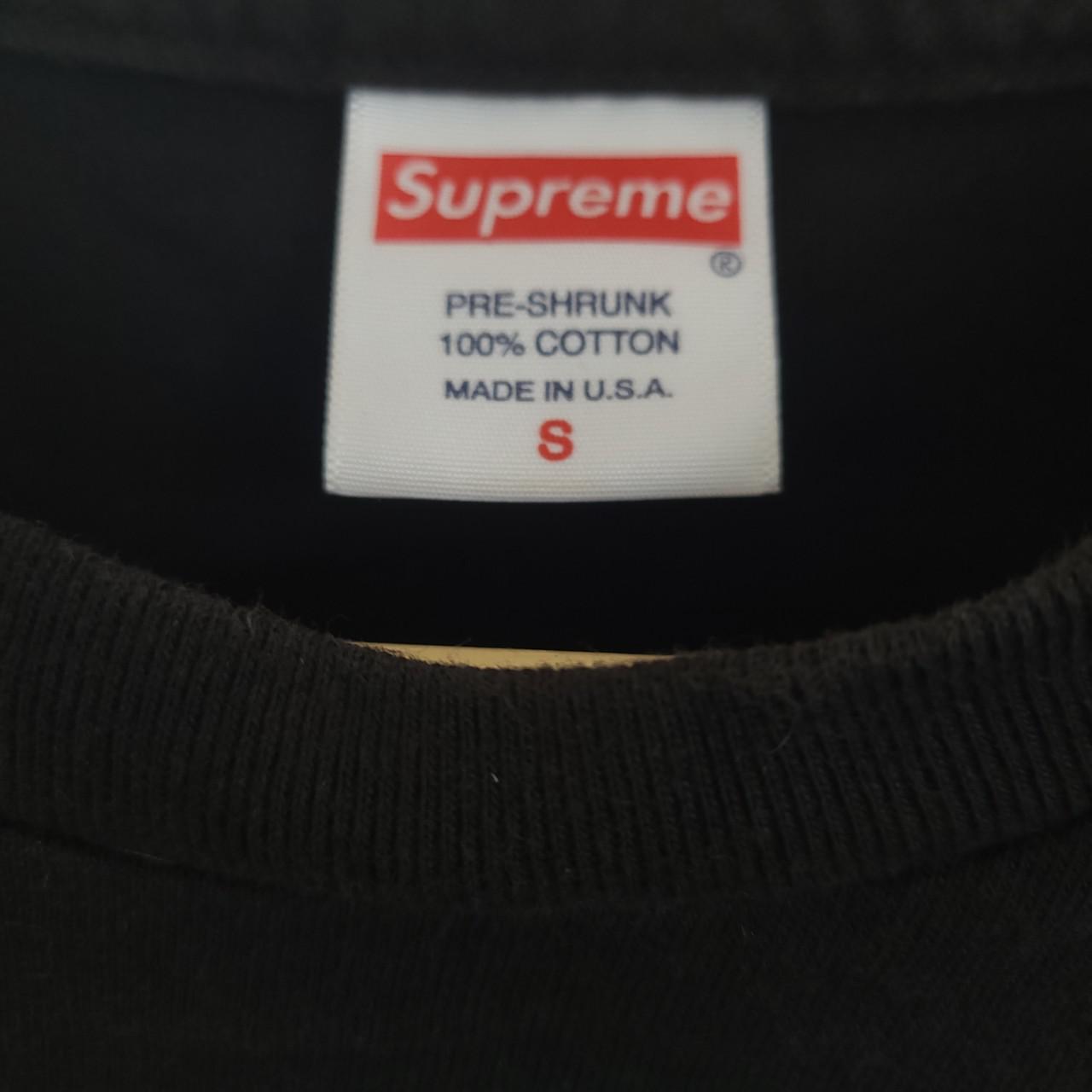 supreme water pistol tee black