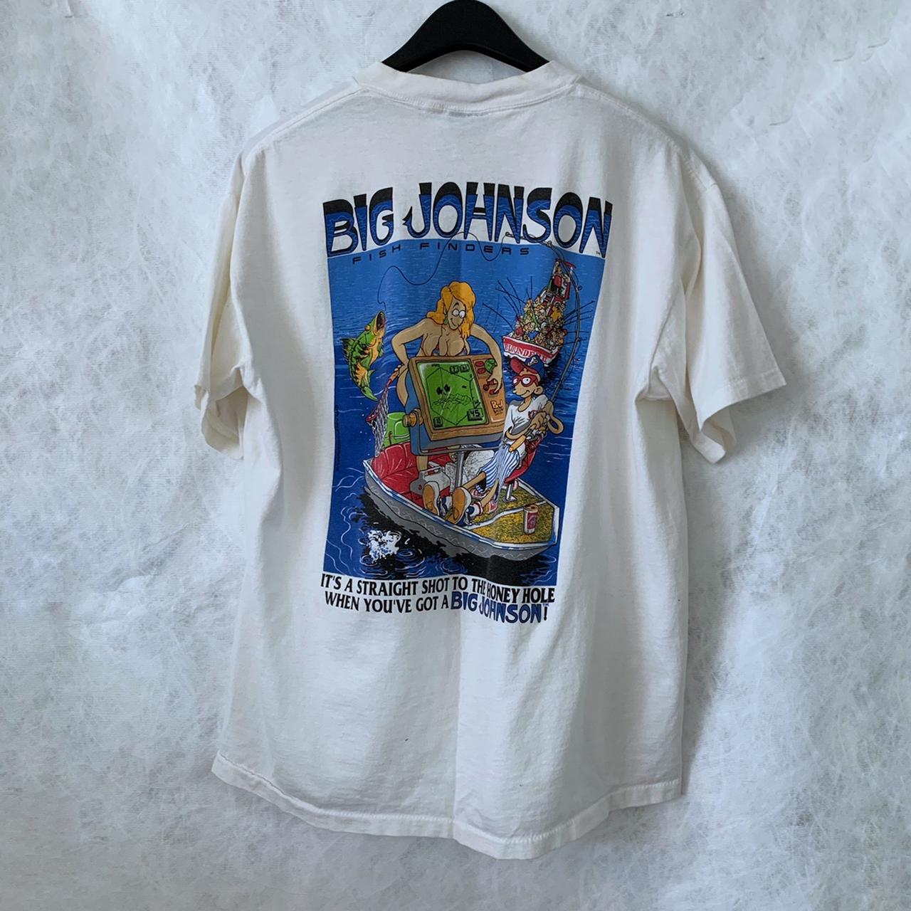 Shirt Johnson's Bait Shop BigJohnsonClassics Buy Johnson Bait Shack White  Online India Ubuy