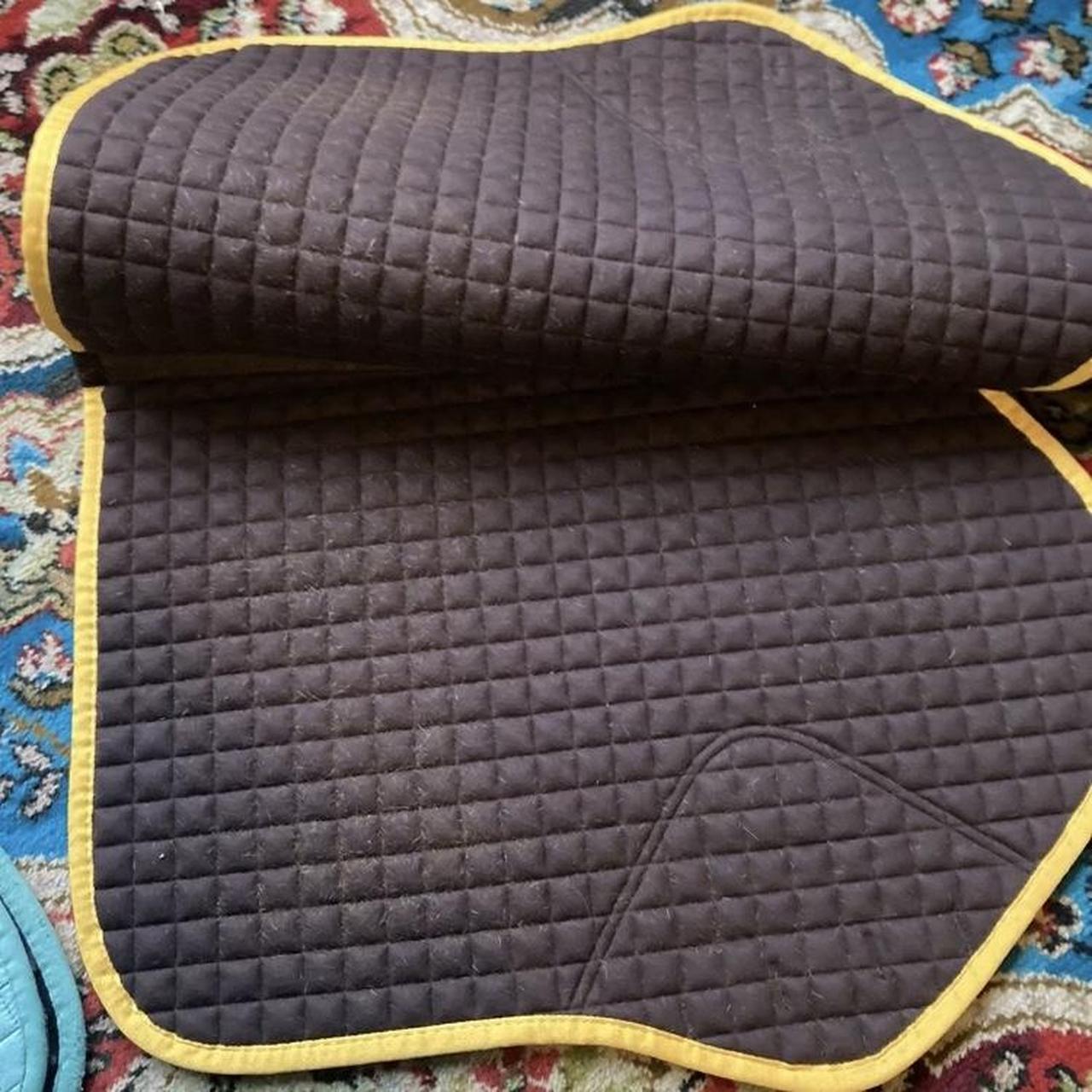 Lemieux mustard large CC saddle pad. This is a rare,... - Depop