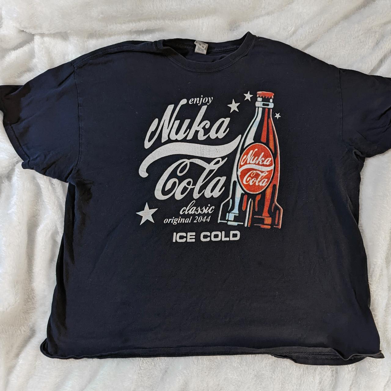 Fallout Nuka Cola Tee Shirt Printed On A Gildan Depop 