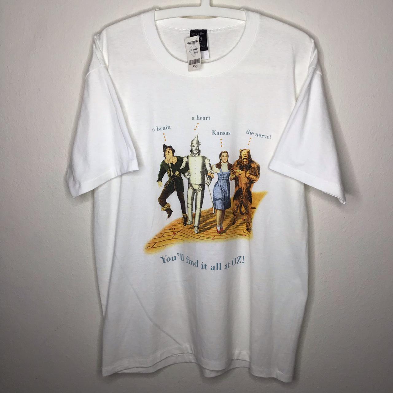 Vintage 90s wizard of oz movie t shirt New nwt... - Depop