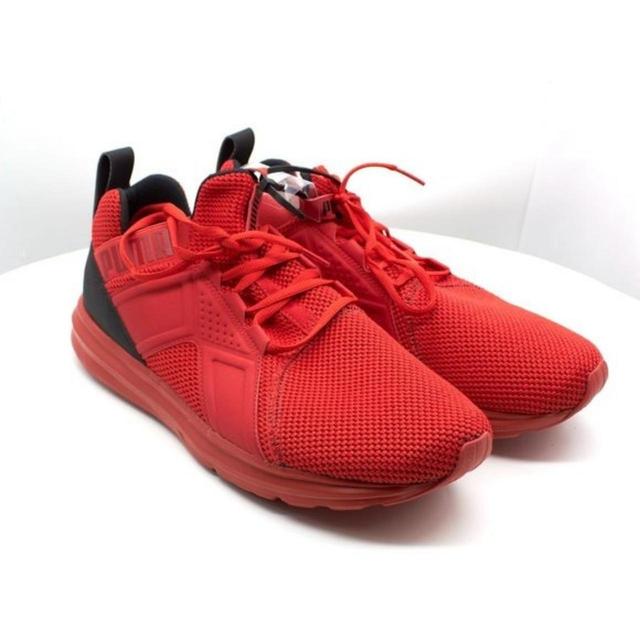 puma enzo weave athletic sports shoes