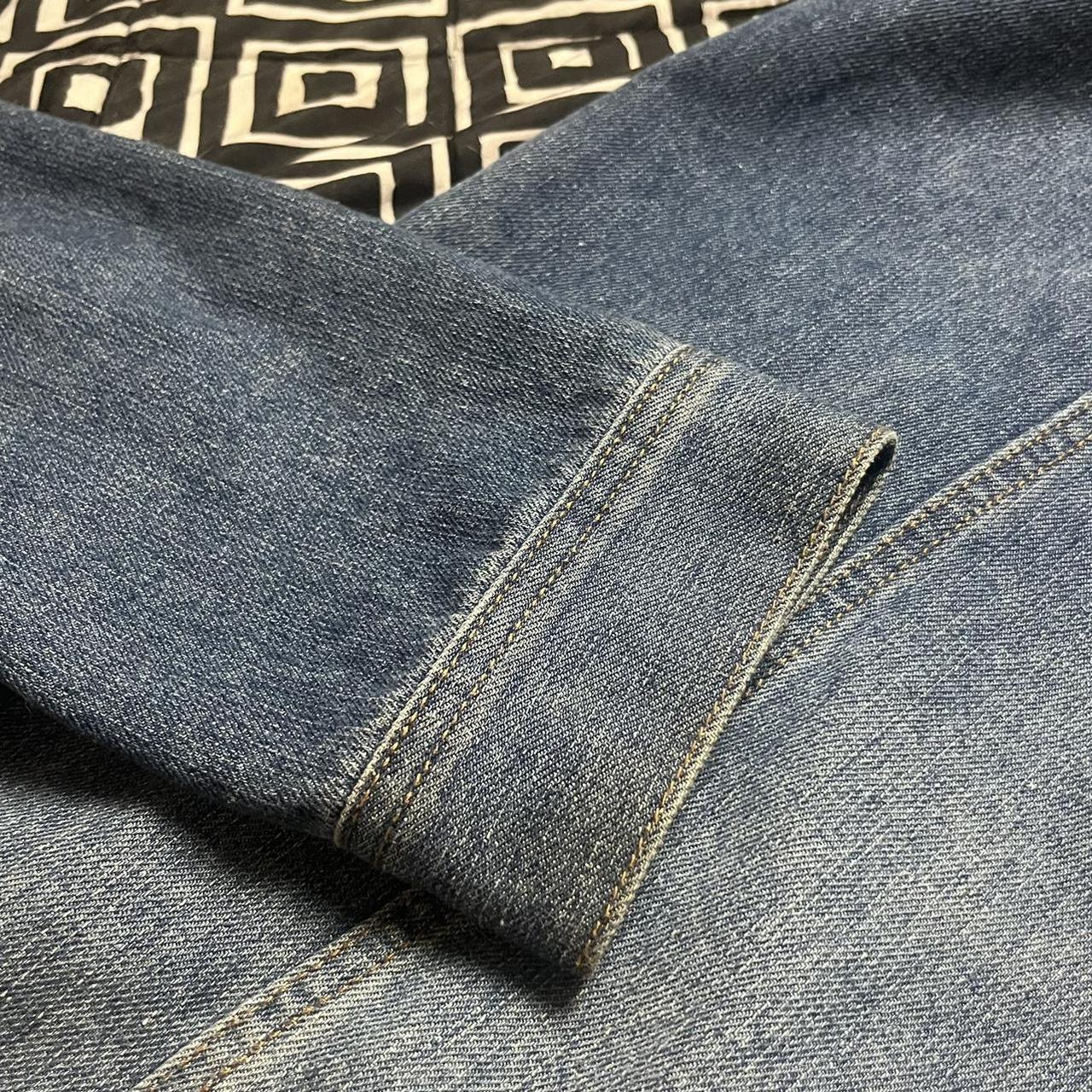 Refinery Republic Men’s Denim Jacket with Fleece... - Depop