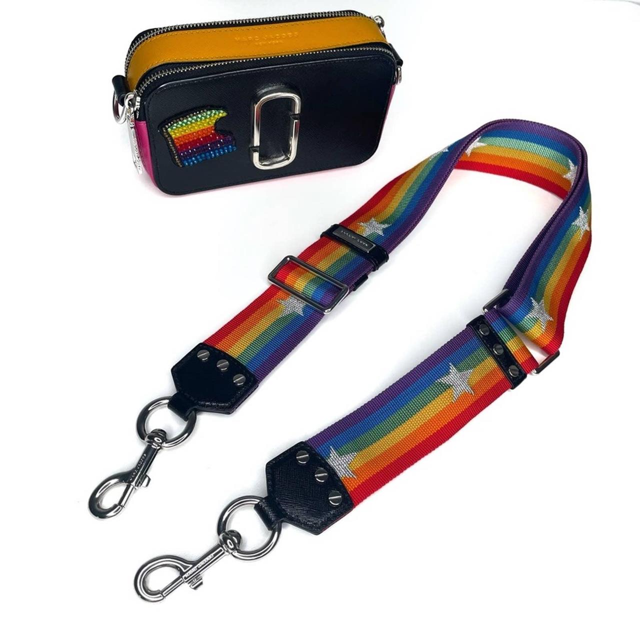 Marc Jacobs Snapshot Bag Rainbow Leather Crossbody... Depop