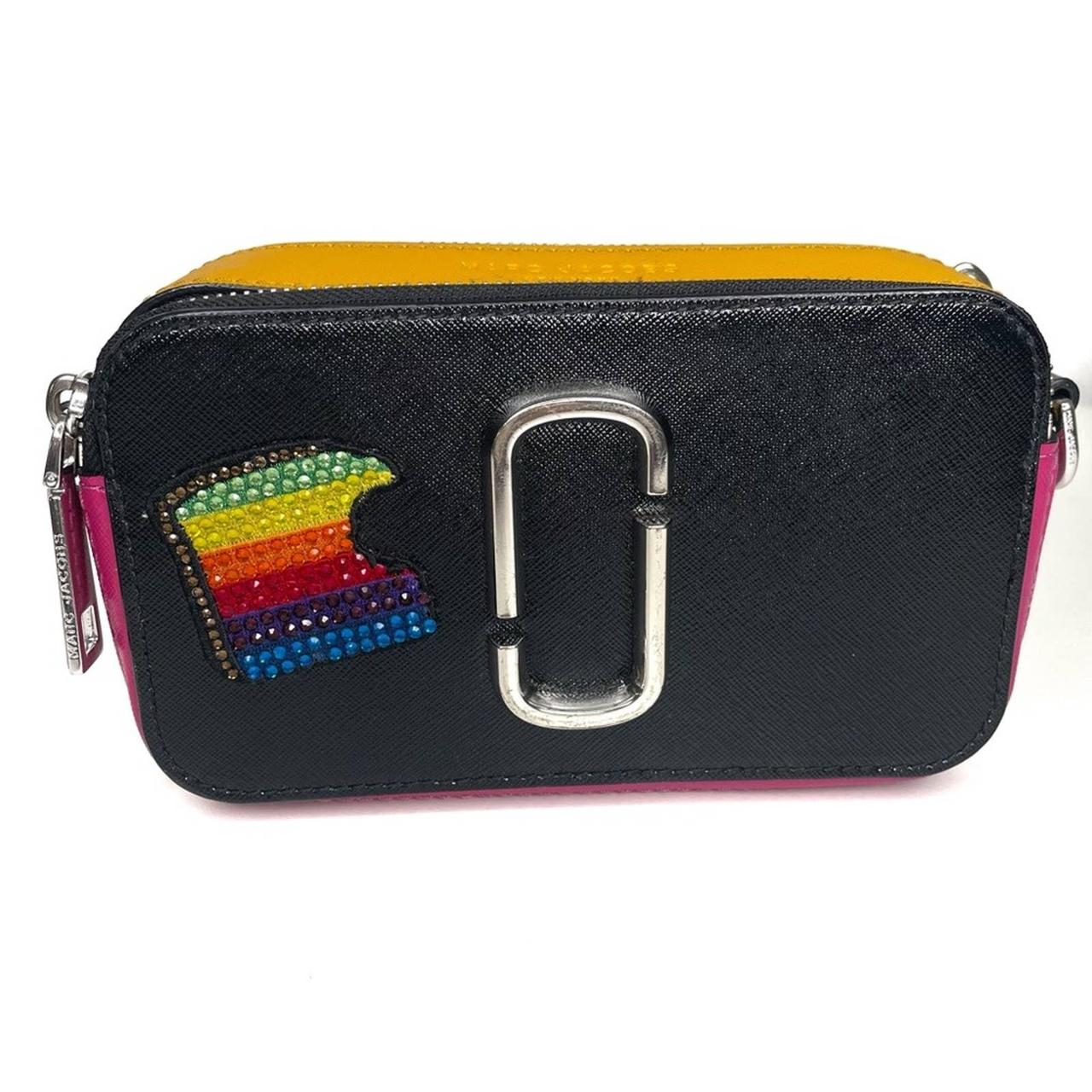 Marc Jacobs Snapshot Bag Rainbow Leather Crossbody... Depop