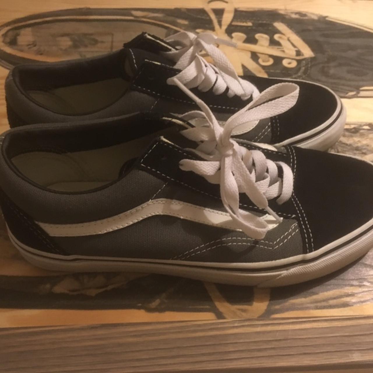 Old skool hot sale vans black pewter