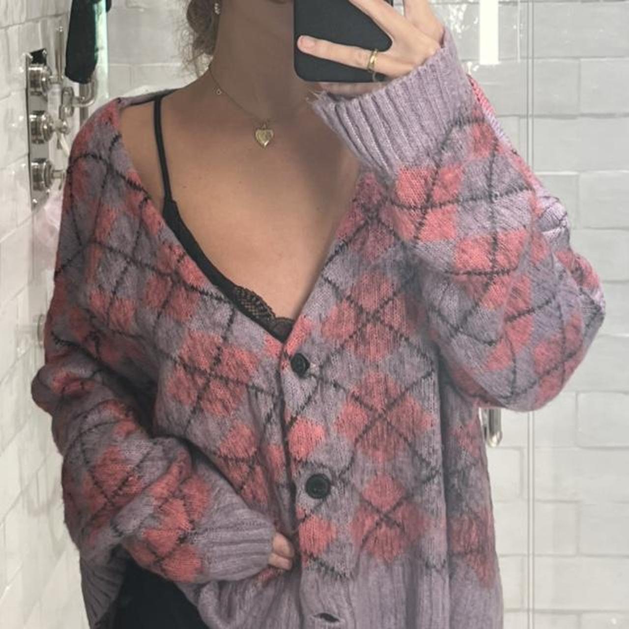 The Ragged Priest Women's Pink Cardigan (2)