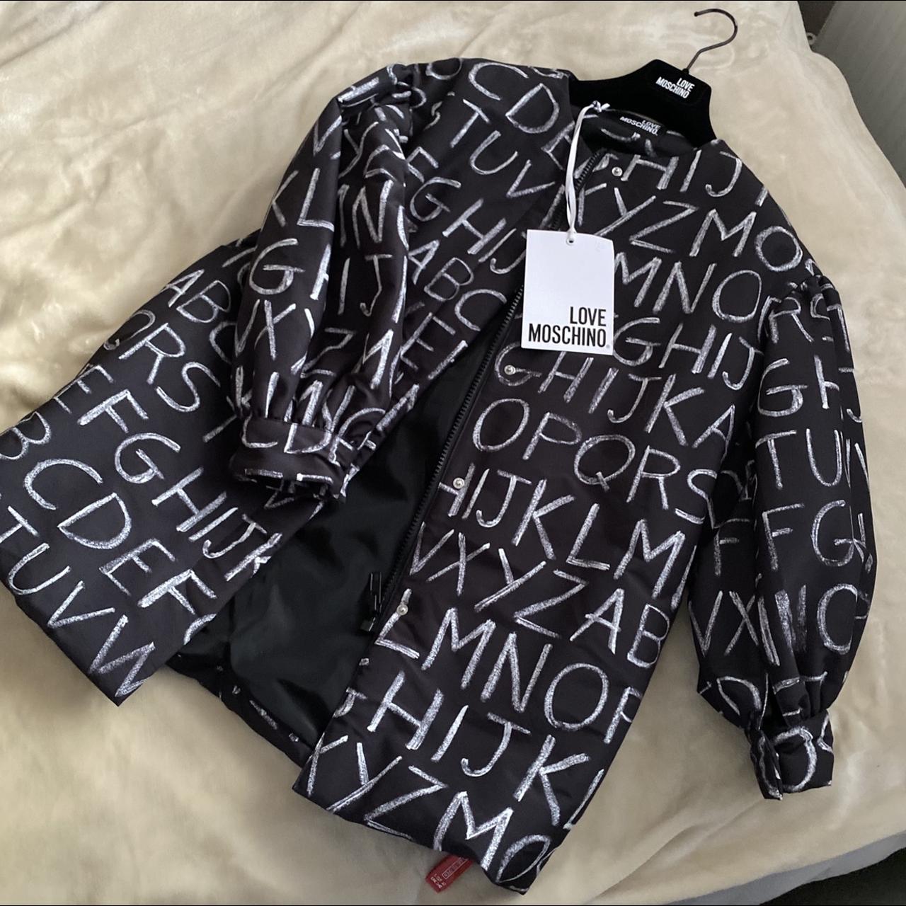 moschino alphabet jacket