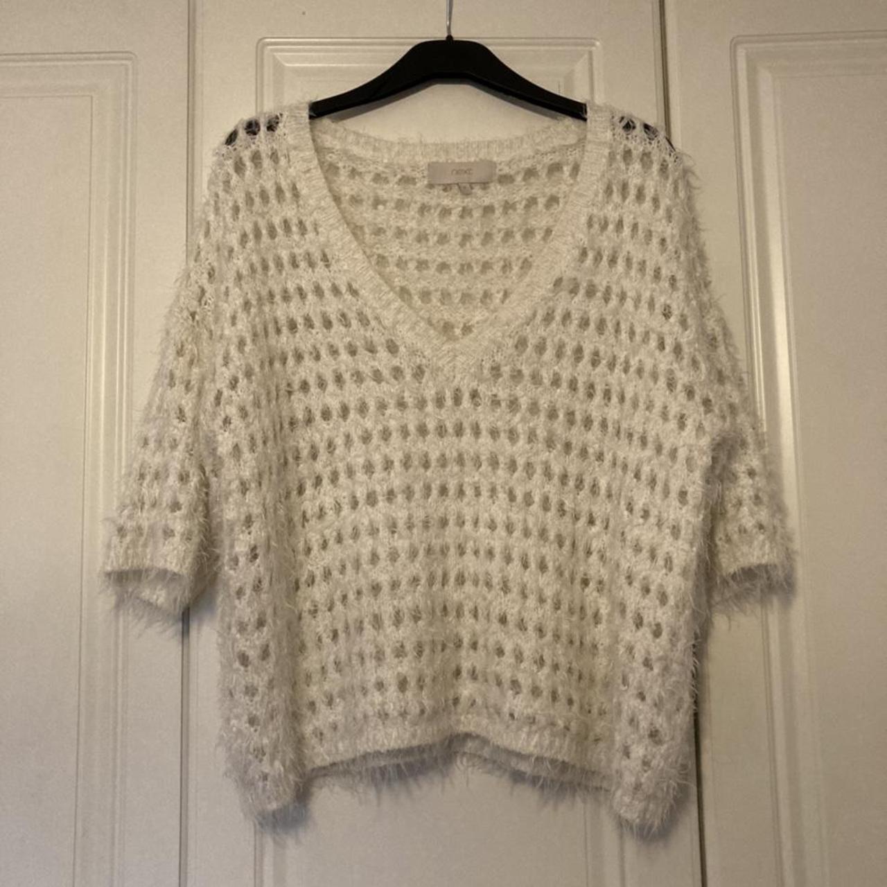 Next holy jumper in a creamy white! Perfect... - Depop