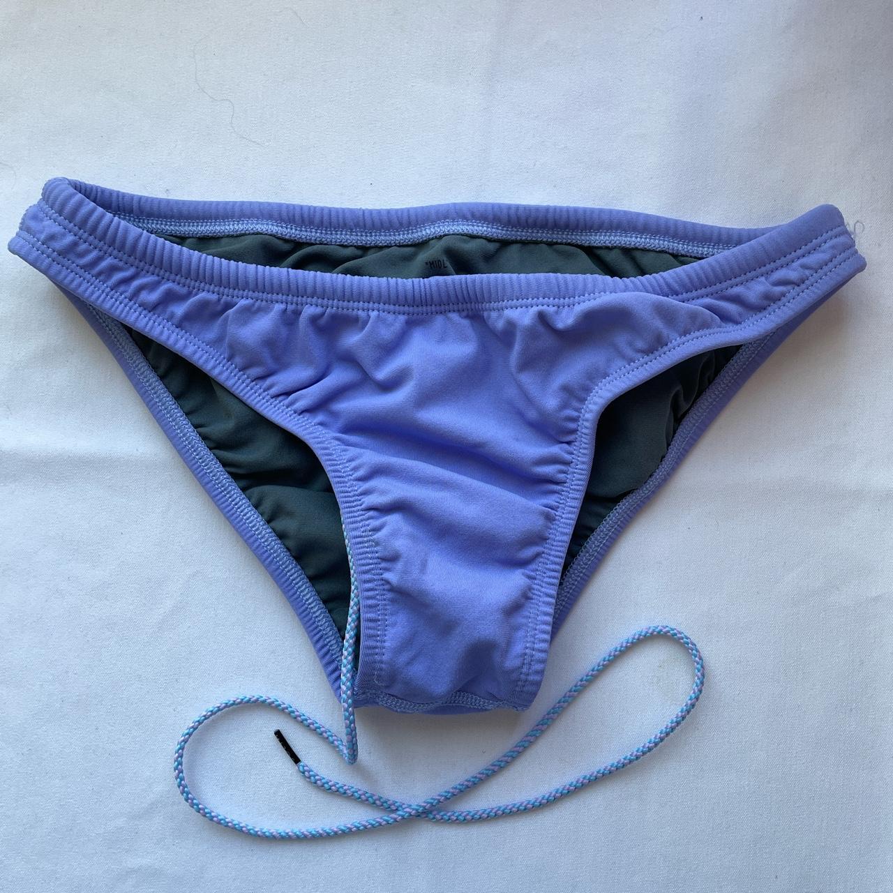 Joyln Purple Bikini Bottoms size large - Depop