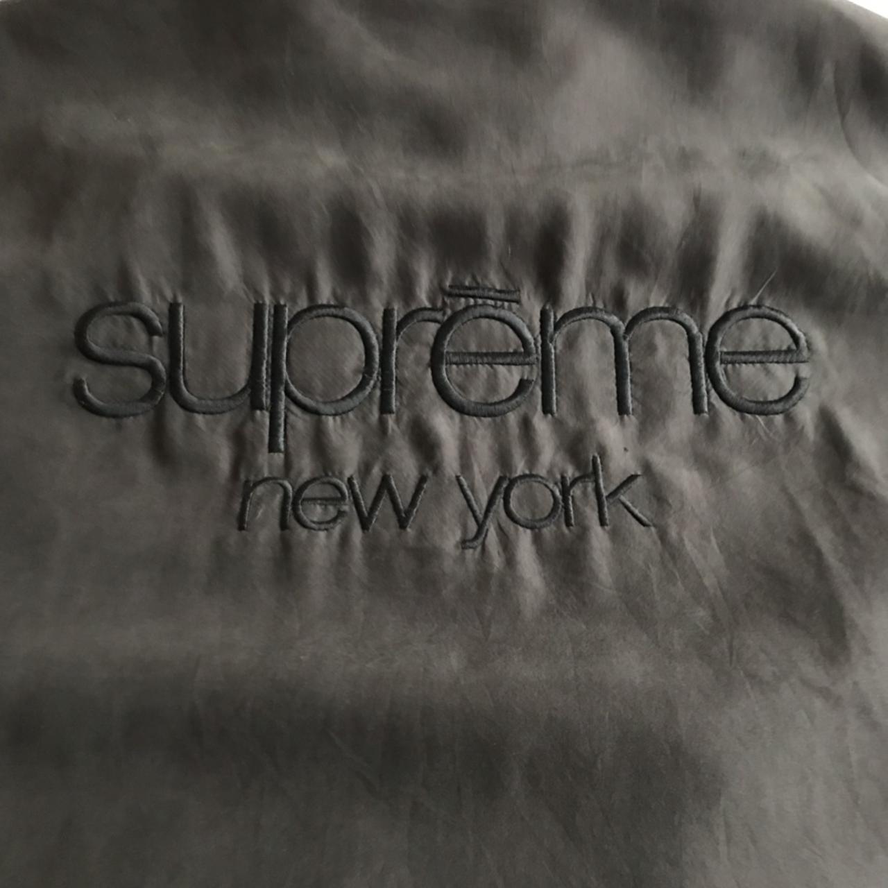 Supreme silk bomber jacket size xl, black, very...