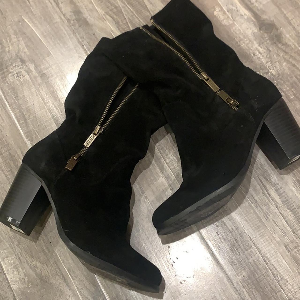 Kenneth Cole Women's Black Boots | Depop