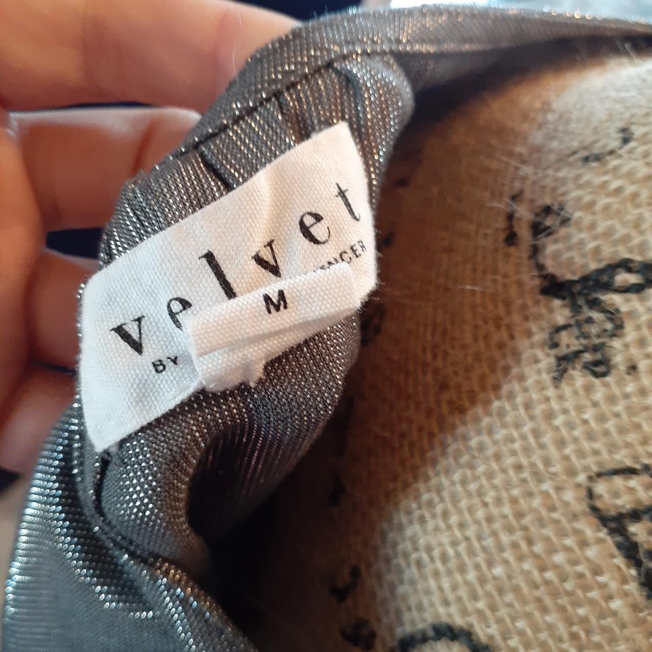 Velvet Women's Silver and Grey Shirt (4)