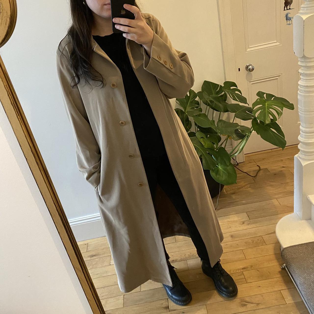 oversized mac trench coat