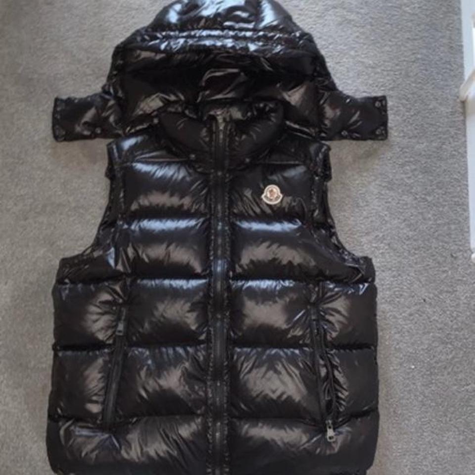 Moncler camo on sale body warmer