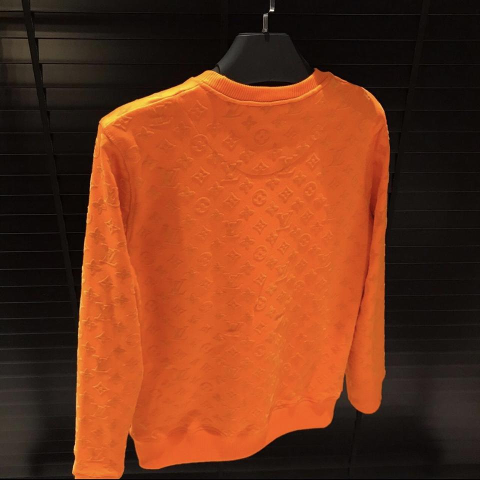 Louis vuitton best sale orange sweatshirt