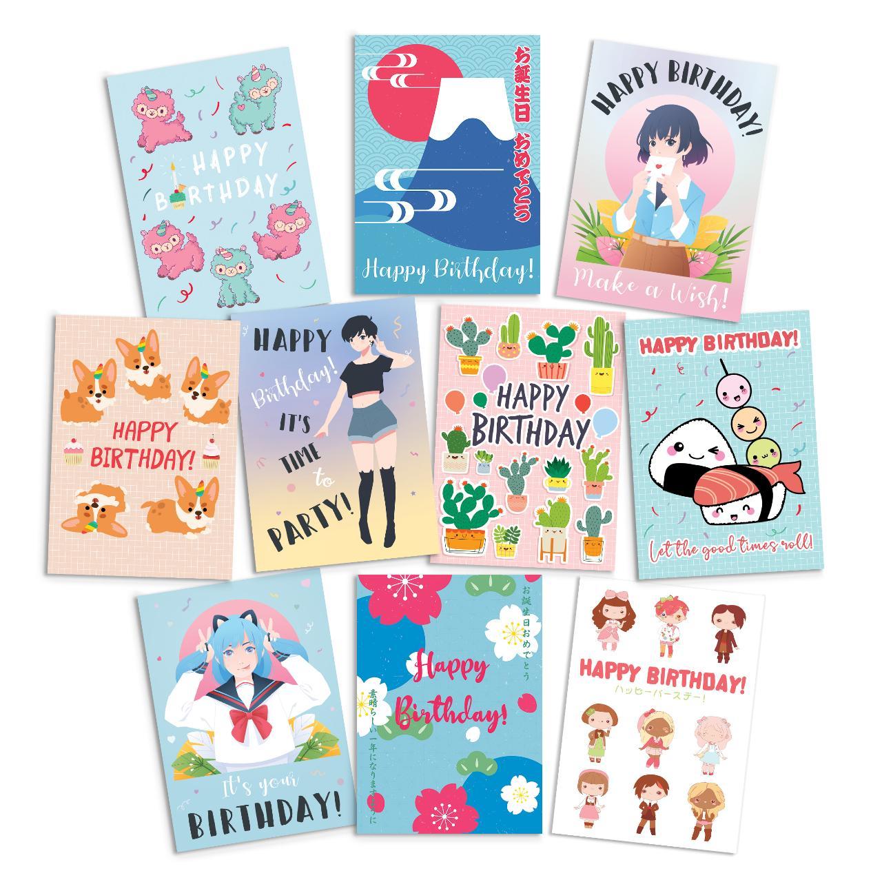 Anime Birthday Cards | Boomf