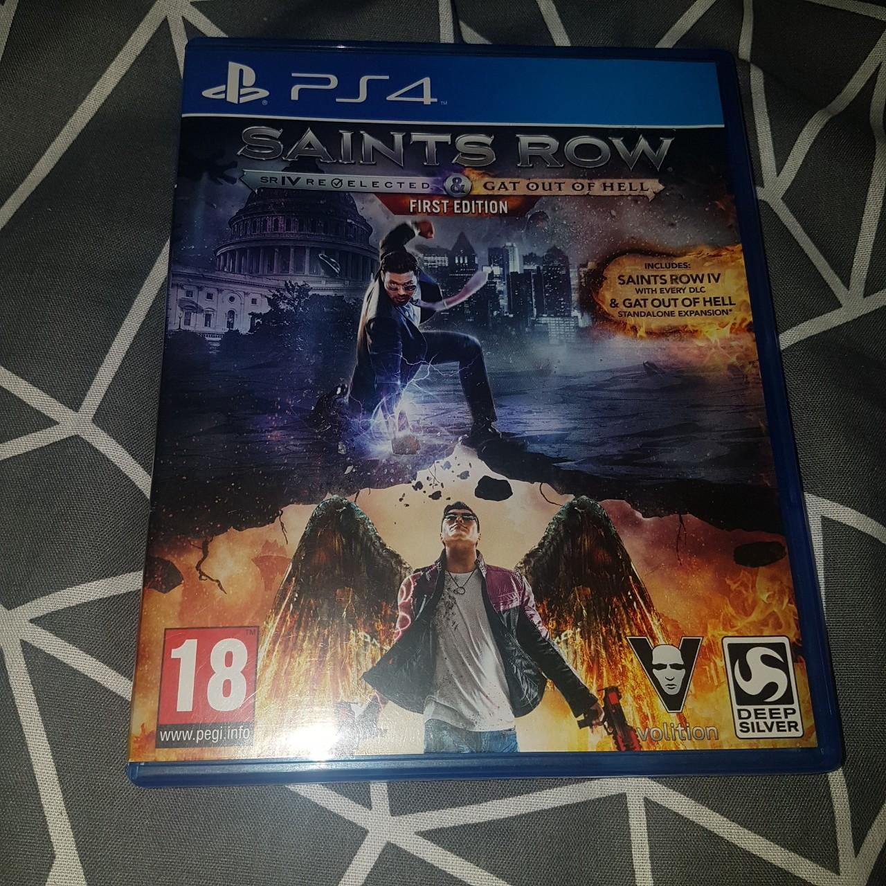 Saints Row 4: Re-Elected and Gat Out Of Hell First Edition (PS4)