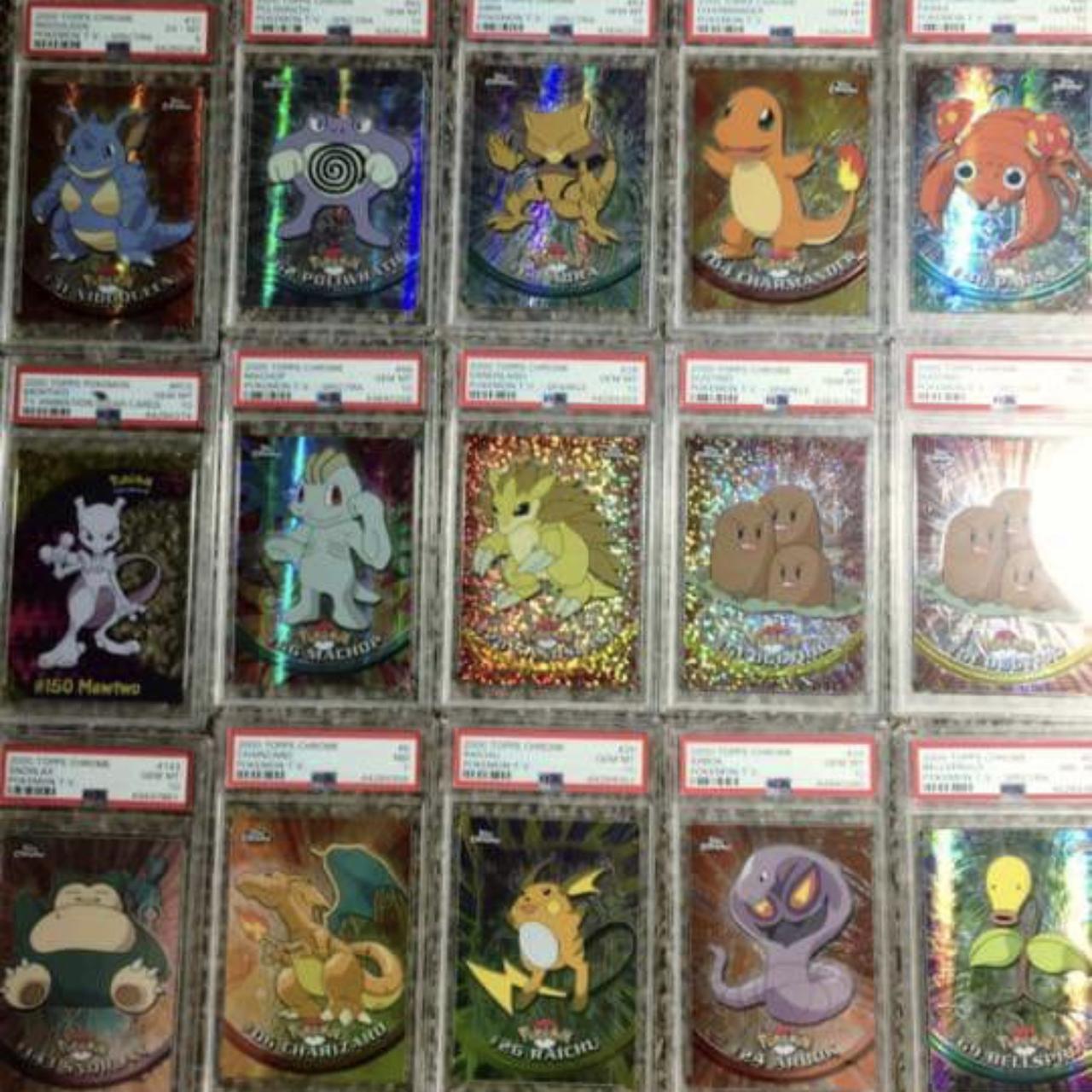 Pokemon orders Topps graded card