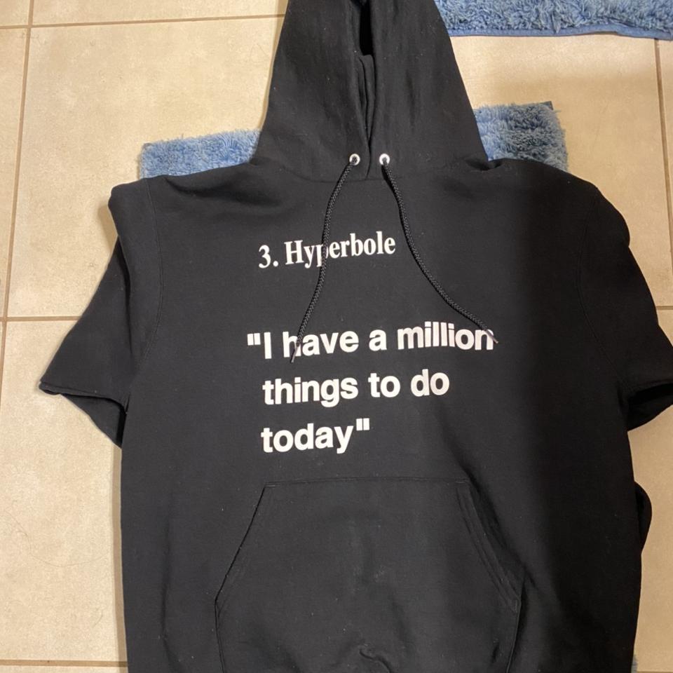 Virgil Abloh x MCA Hyperbole Hoodie Black- FW19