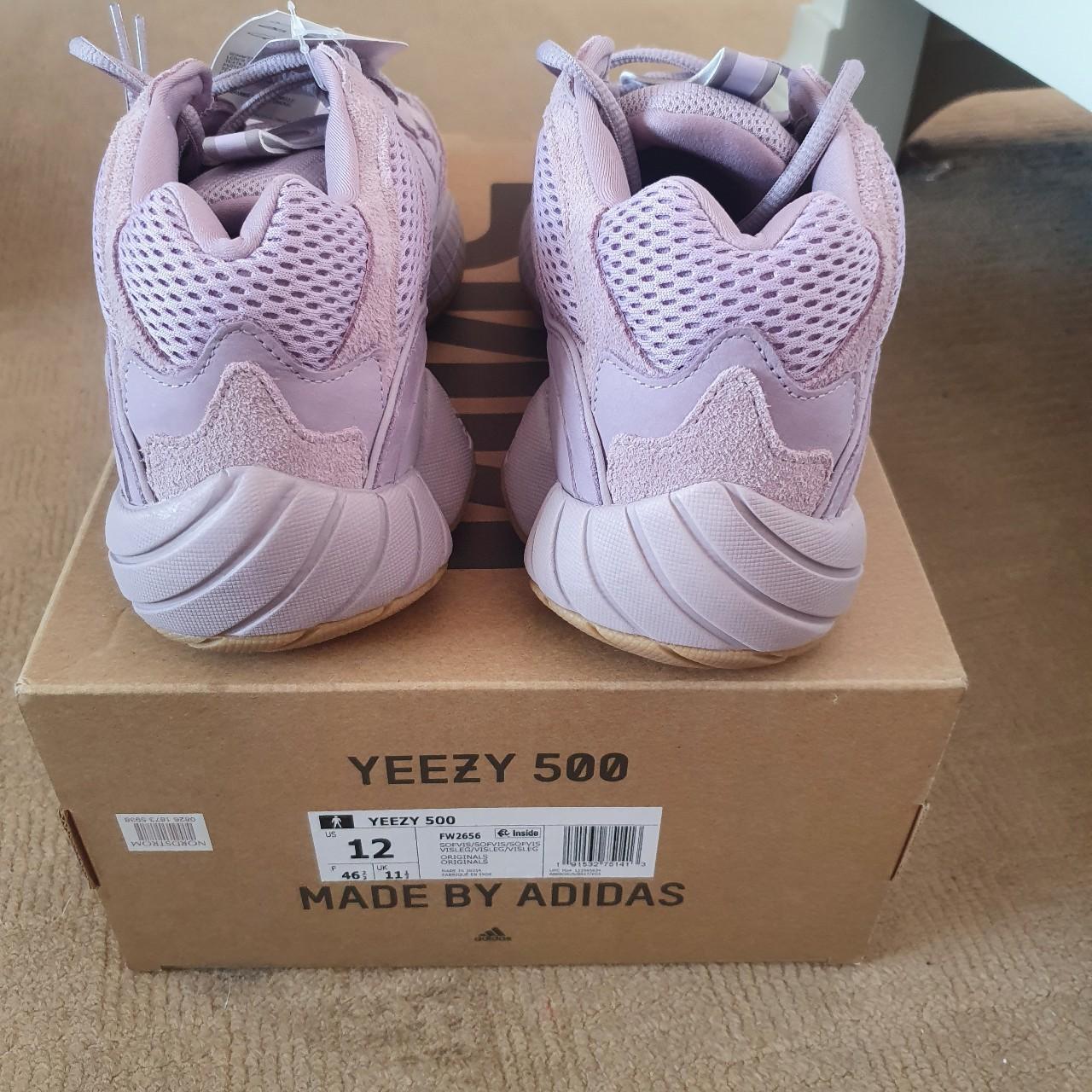 Adidas yeezy shop pink trainers