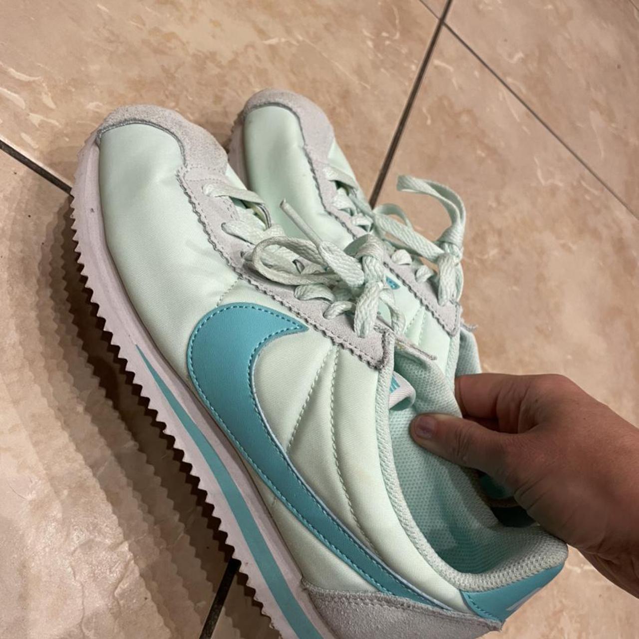 Nike cortez outlet mint green